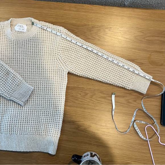 NWOT Zara Girls 9-10 yr cable knit sweater - Picture 5 of 5